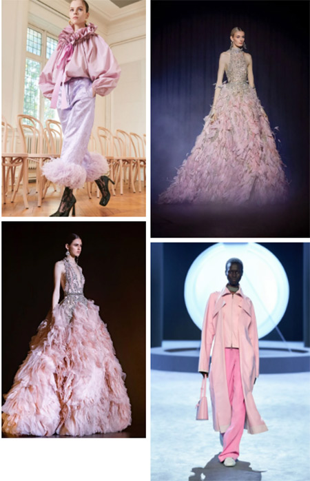 2021秋冬女裝十大流行色 晴空藍(lán)、嫩粉紅等色彩都很美(圖23)