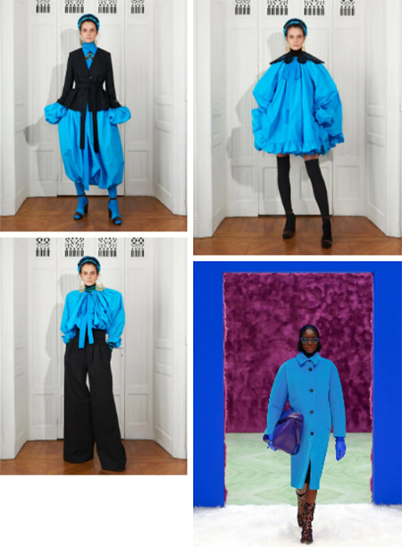 2021秋冬女裝十大流行色 晴空藍(lán)、嫩粉紅等色彩都很美(圖11)